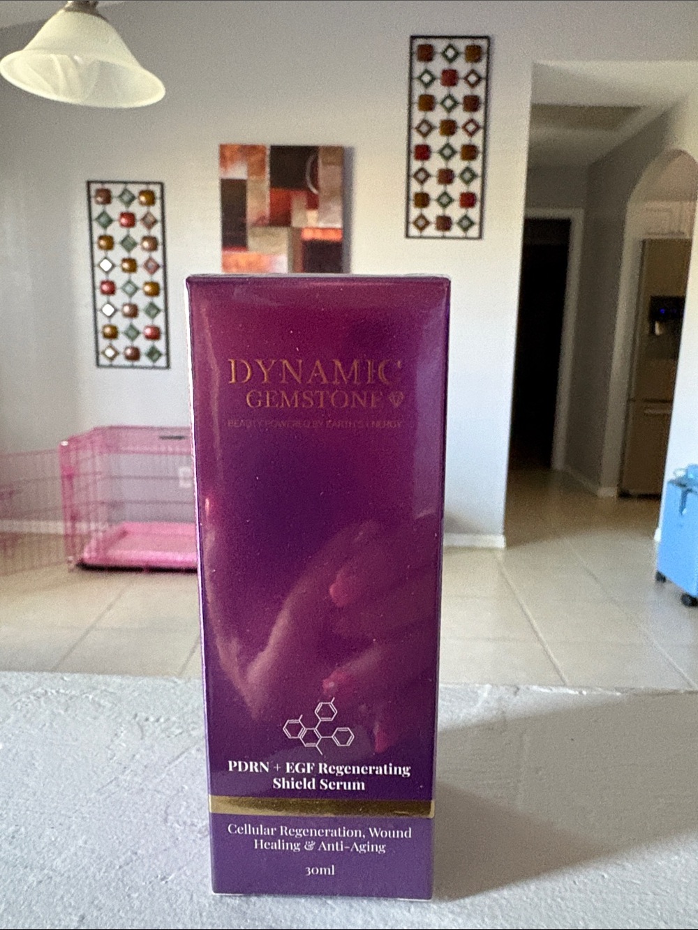 Dynamic Gemstone PDRN + EGF Regenerating Shield Serum - Purple